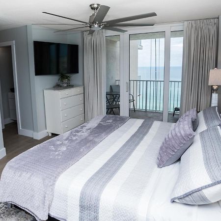 New Rental - 3Br 3Ba Corner Beachfront - 2024 Remodel - 3 Pools, Tiki Hut, Gym, Tennis Panama City Beach Extérieur photo