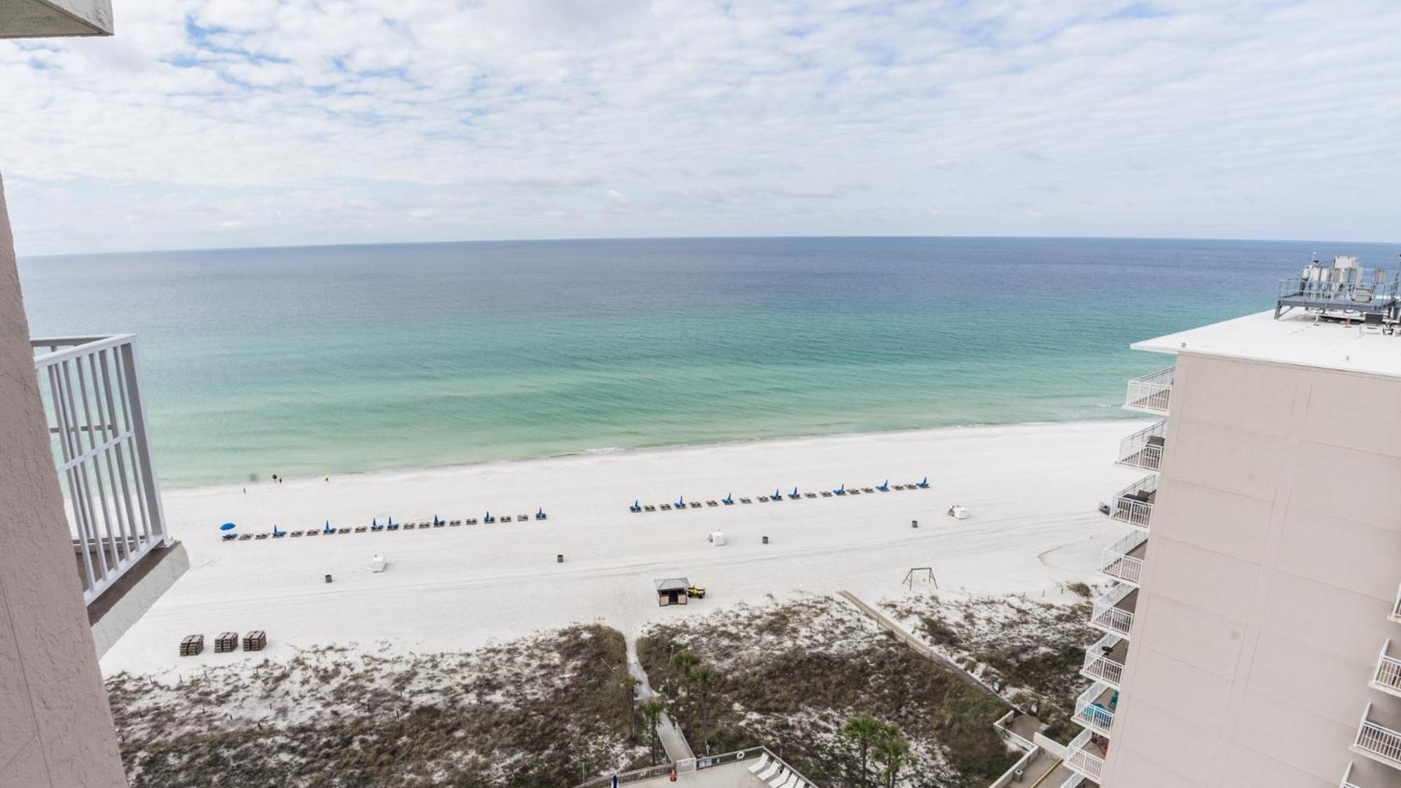 New Rental - 3Br 3Ba Corner Beachfront - 2024 Remodel - 3 Pools, Tiki Hut, Gym, Tennis Panama City Beach Extérieur photo