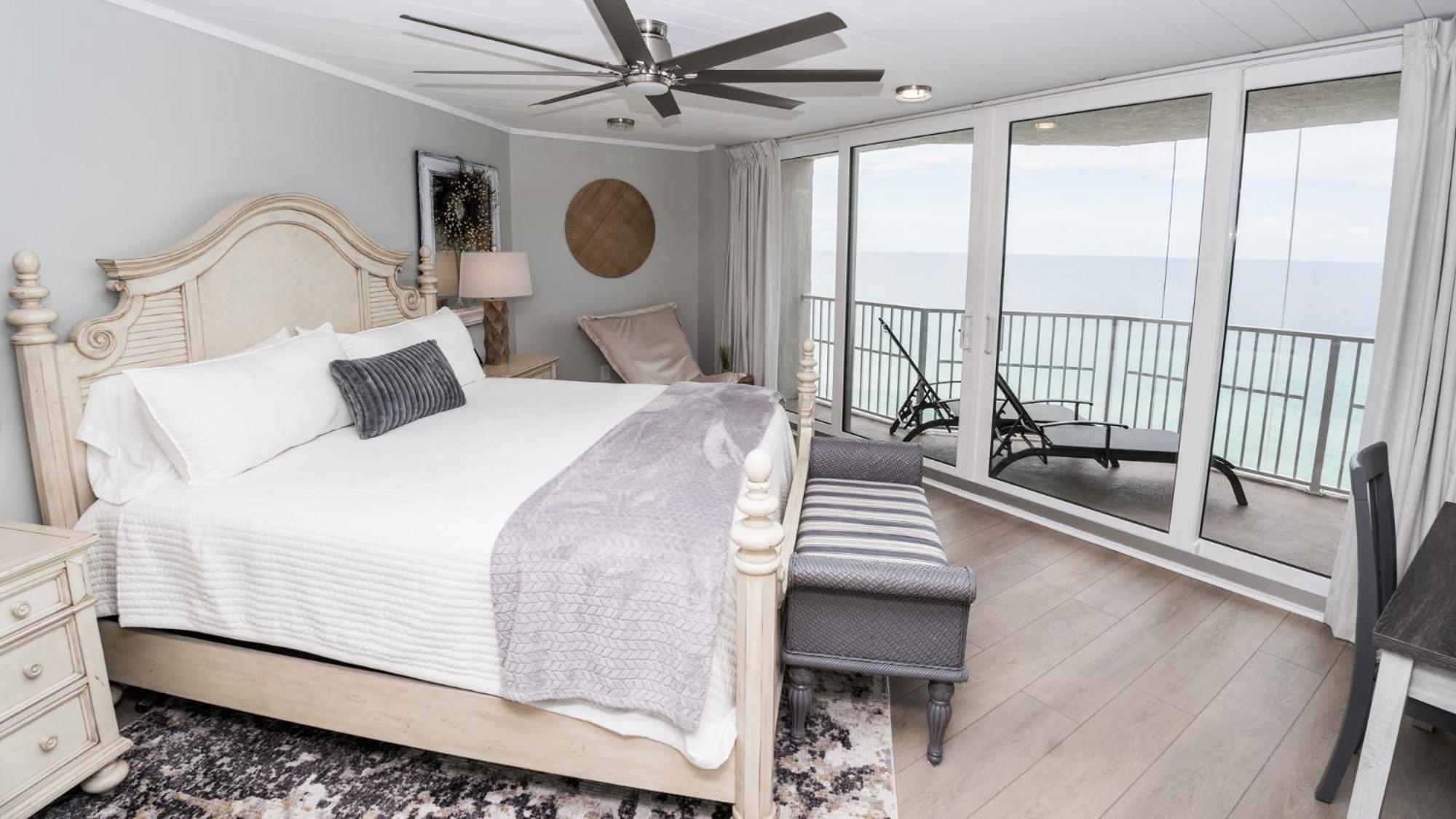 New Rental - 3Br 3Ba Corner Beachfront - 2024 Remodel - 3 Pools, Tiki Hut, Gym, Tennis Panama City Beach Extérieur photo